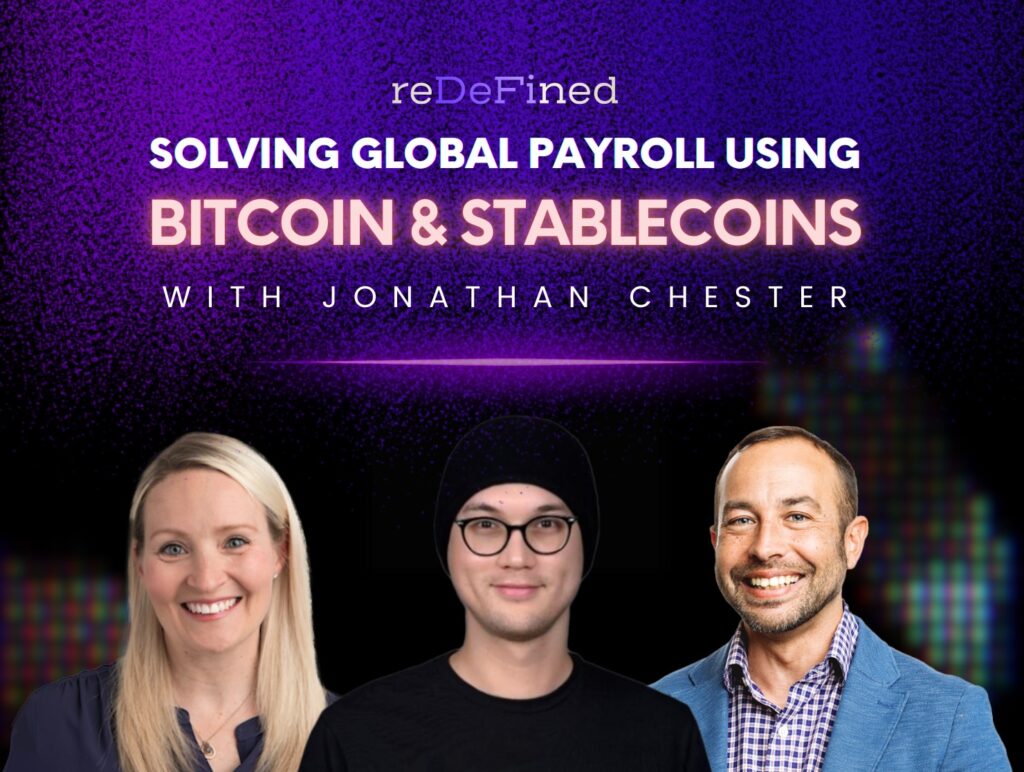 cover shot of ReDeFine podcast hosts and Jonathan Chester